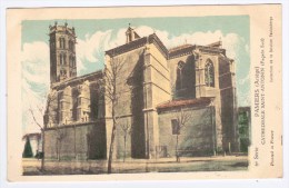 Delcampe - (RECTO / VERSO) PAMIERS - CATHEDRALE SAINT ANTONIN - Pamiers
