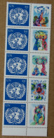 Y1 Nations Unies (New York)  : Emblème De L'ONU Avec Vignette Personnalisée "Vision De La Paix" - Unused Stamps