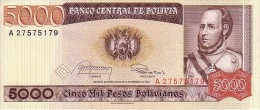 BOLIVIE  5 000 Pesos Bolivianos   Daté Du 10-02-1984  Pick 168 A           ***** BILLET  NEUF ***** - Bolivien