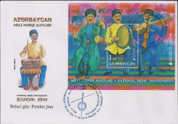 2014 Aserbaidschan / Azerbaijan / Azerbaidjan  Mi. Bl. 139 A  FDC Europa - 2014