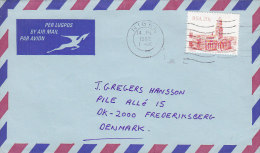 South Africa Airmail Par Avion Lugpos NIGEL 1982 Cover Brief To FREDERIKSBERG Denmark - Airmail
