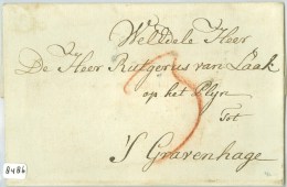 E.o. BRIEFOMSLAG Uit 1788 Van AMSTERDAM 6020-51 Naar DEN HAAG (8486) - ...-1852 Voorlopers