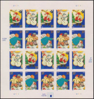 VERINIGTE STAATEN ETAS UNISUSA 2005 CHRISTMAS NAVIDAD PANE 20V MNH SC 3949-52sp YV BF3720-23 MI B3997-4000 SG MS4487-90 - Ganze Bögen