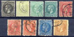 ROMANIA 1879 Definitive Set In New Colours,with Shades Used.  Michel 48-54 - 1858-1880 Moldavia & Principato