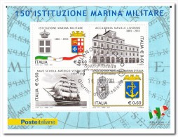 Italie 2011 Gestempeld USED, 150 Establishment Navy - 2011-20: Oblitérés