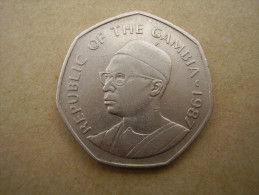 GAMBIA  1987  ONE DALASI  Copper-nickel Used Good Condition. - Gambia