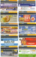 10 BILLETES SUBTEPASS / ARGENTINA / D5 - Mundo