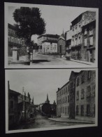 CRAPONNE-sur-ARZON (Haute-Loire) - Lot De 2 Cartes - Vues Du Village - Non Voyagées - Edit. "Cie Des Arts Photomécanique - Craponne Sur Arzon