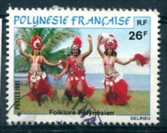 POLYNESIE : Y&T(o) N° 165 : Groupe De Danseurs - Used Stamps