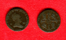 ESPAGNE - ESPAÑA - SPAIN - ISABEL II - 2 MARAVEDIS  1846  SEGOVIA - Other & Unclassified