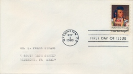 USA 1968 FDC Honoring The American Indian: Chief Joseph Leader Of The Nez Percè Tribe - Indiens D'Amérique