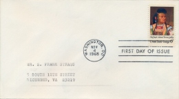 USA 1968 FDC Honoring The American Indian: Chief Joseph Leader Of The Nez Percè Tribe - Indiani D'America