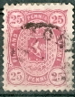 Finnland Mi. 17 (Z: 12,5) Gest. Wappen Löwe - Lettres & Documents