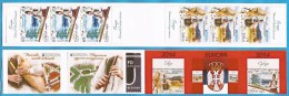 2014  EUROPA SERBIA SRBIJA  NATIONAL MUSICAL INSTRUMENTS 3 SETS  MNH BOOKLET - 2014