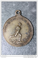 Médaille Pendentif "Concours National De Marche / Journal Le Progrès De Lyon - 2 Et 5 Juillet 1892 / Jury" Récompense - Athlétisme