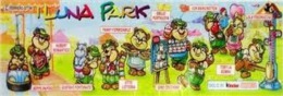 Kinder Série Complète I Luna Park Italie Avec Bpz - Familias