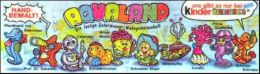 Kinder Série Complète Aqualand Allemagne  Avec Bpz Et Petit Livre - Famiglie