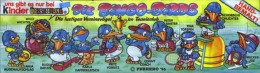 Kinder Série Complète Bingo Birds Allemagne Avec Bpz (sans La Capsule Jaune Kinder) - Familien