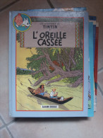 TINTIN ALBUM DOUBLE L'OREILLE CASSEE ET COKE EN STOCK  HERGE - Tintin