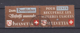 1942    N° Z33a  Z33c    OBLITERES  CATALOGUE ZUMSTEIN - Zusammendrucke