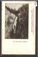 CASCADE DE MÔTIERS - FETE CHAMPETRE DU 25 MAI 1902 - TB - Môtiers 