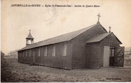 SOTTEVILLE LES ROUEN  -  Eglise St Vincent De Paul  -  Section De Quatre Mares - Sotteville Les Rouen