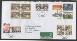 DENMARK Postal History Brief Envelope DK 024 Ship Sailing Communication Architecture - Brieven En Documenten