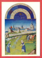 143731 / Dutch  Art  Limbourg Brothers - June - Series: Très Riches Heures Du Duc De Berry - Russia Russie Russland - Astronomie