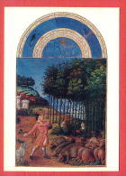 143737 / Dutch  Art  Limbourg Brothers - November - Series: Très Riches Heures Du Duc De Berry - Russia Russie Russland - Astronomy