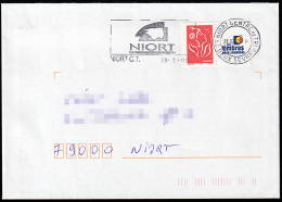 B-024P- Marianne De Lamouche TVP Rouge Personnalisé Les TPP Sur Courrier: Dernier Jour Du Tarif à 0,50€ - 2004-2008 Marianne Van Lamouche