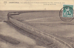 Belgique - Zeebrugge / Môle Vue D'oiseau Construction 1897 - 1907 / Editeur Scheers Forest-Bruxelles - Zeebrugge