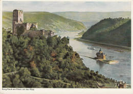 1960 CIRCA BURG KAUB AM RHEIN MIT DER PFALZ - Kaub