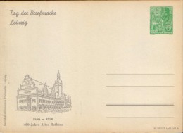 Germany/DDR - Postal Stationery  Postcard  Unused 1956  -  Tag Der Briefmarke Lepzig, - Postales Privados - Nuevos