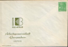 Germany/DDR - Postal Stationery  Cover  Unused -  Arbeitsgemeinschaft "Ganzsachen" Leipzig - Privatumschläge - Ungebraucht