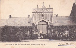 Forges-lez-Chimay.  -  Porte Du  Monastère;    RELAIS Stempelnaar Bruges;  1948 Riezes - Moorslede