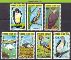 Naa1684 FAUNA VOGELS GIER STRUISVOGEL HOP OSTRICH CRANE EAGLE VULTURE BIRDS VÖGEL AVES OISEAUX HAUTE-VOLTA 1979 PF/MNH - Collections, Lots & Séries