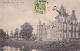 Dadizeele   Le Château;   1907  Getaxeerde Kaart Met Relais Stempel - Moorslede