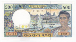 Polynésie Française / Tahiti - 500 FCFP - F.009 / 2000 / Signatures Severino/Redouin/Teyssere - Neuf / UNC - French Pacific Territories (1992-...)