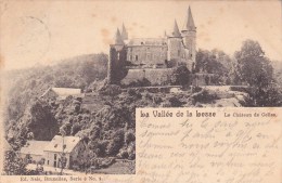 Le Château De Celles.   -   La Vallée De La Lesse.   Prachtig Poststuk Met RELAIS Stempel  1900  Eprave - Houyet