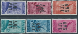 1947 TRIESTE A POSTA AEREA RADIO 6 VALORI MNH ** - ED244 - Luftpost