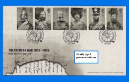 GB 2004-0010, 150th Anniv Of The Crimean War FDC, London SW3 SHS - 2001-10 Ediciones Decimales