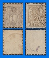 LU 1882-0001, Agriculture & Trade Definitives, Good Used/ FU - 1882 Allégorie