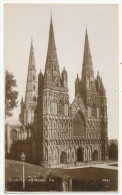 Lichfield Cathedral, N.W., 1926 Postcard - Other & Unclassified