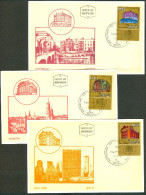 Israel MC - 1970, Michel/Philex No. : 482-484, - MNH - *** - Maximum Card - Cartes-maximum