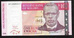 MALAWI  P54a  100 KWACHA 31.10.2005 #BF     UNC. - Malawi