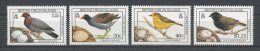 ILES VIERGES 1990  N° 642/645 ** Neufs = MNH Superbes Cote 10 €   Faune Oiseaux Birds Fauna Animaux - British Virgin Islands