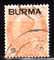 Burma, 1937, SG   6, Used - Burma (...-1947)