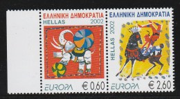 Greece 2002 Europa Cept Set MNH W0136 - Unused Stamps