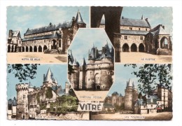 Delcampe - CP, 35, VITRE, Multivues, Voyagé En 1968, Ed : LOIC - Vitre