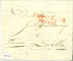 E.o. HANDGESCHREVEN BRIEF Uit 1825 Van AMSTERDAM Naar ZWOLLE (8497) - ...-1852 Préphilatélie